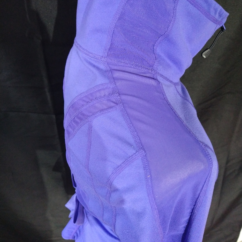 M) Zella Mesh Panel Drawstring Back Jacket - image 6